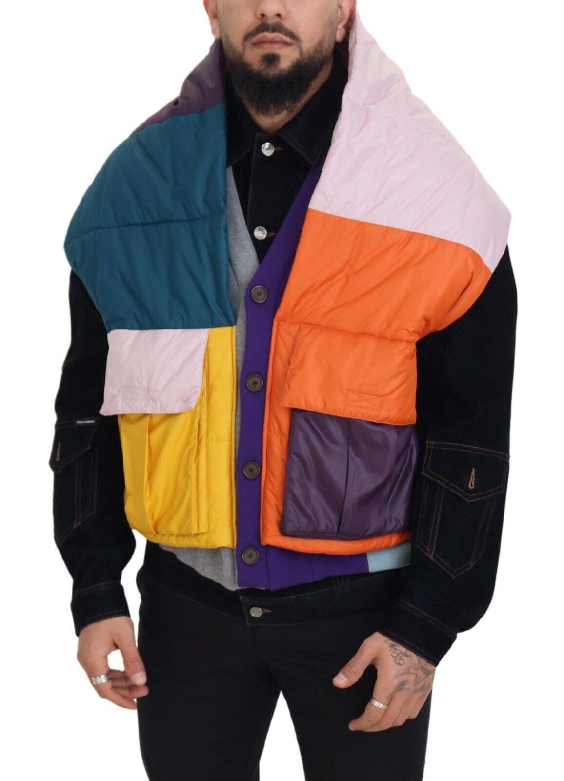 Dolce & Gabbana Eclectic Bomber Jacket Menswear Marvel - Arichezz.store