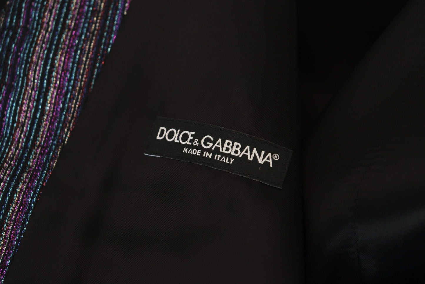 Dolce & Gabbana Multicolor Formal Dress Vest Luxury Blend - Arichezz.store