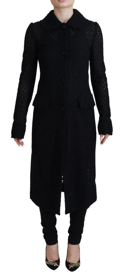 Dolce & Gabbana Classic Knitted Long Jacket - Arichezz.store