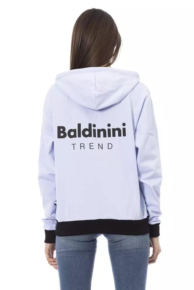 Baldinini Trend Purple Cotton Women Sweater - Arichezz.store