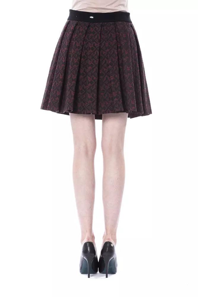 BYBLOS Brown Cotton Women Skirt - Arichezz.store