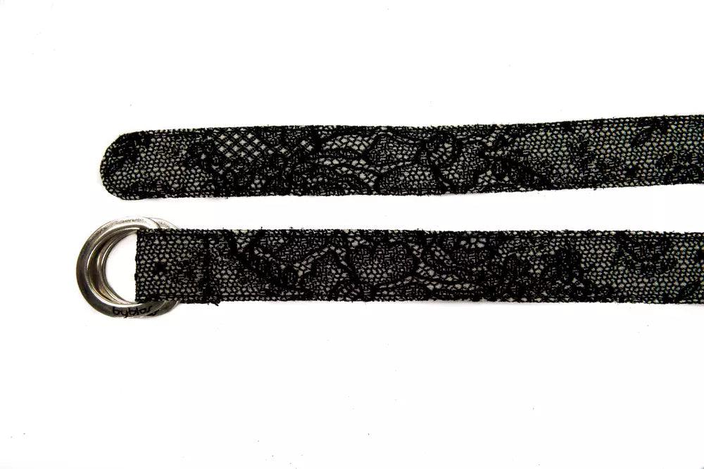 BYBLOS Black Wool Women Belt - Arichezz.store