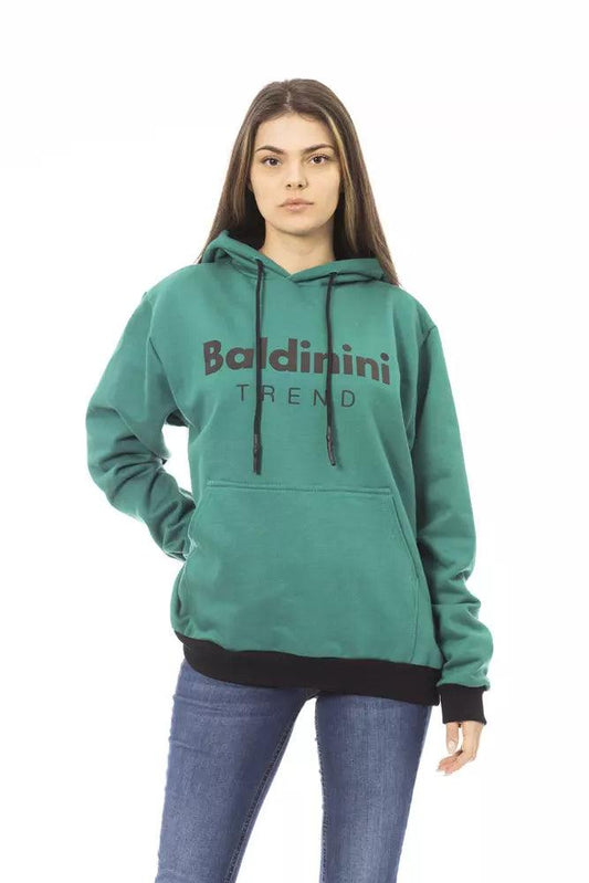 Baldinini Trend Black Cotton Women Sweater - Arichezz.store