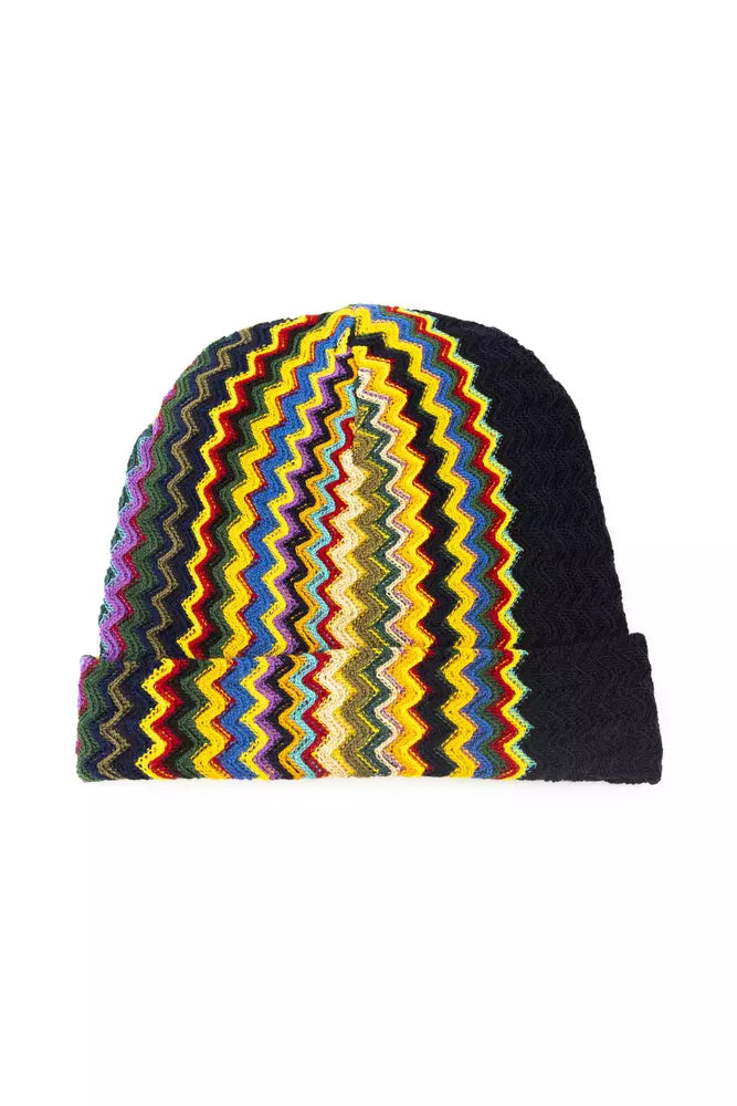 Missoni Multicolor Wool Men Hat - Arichezz.store