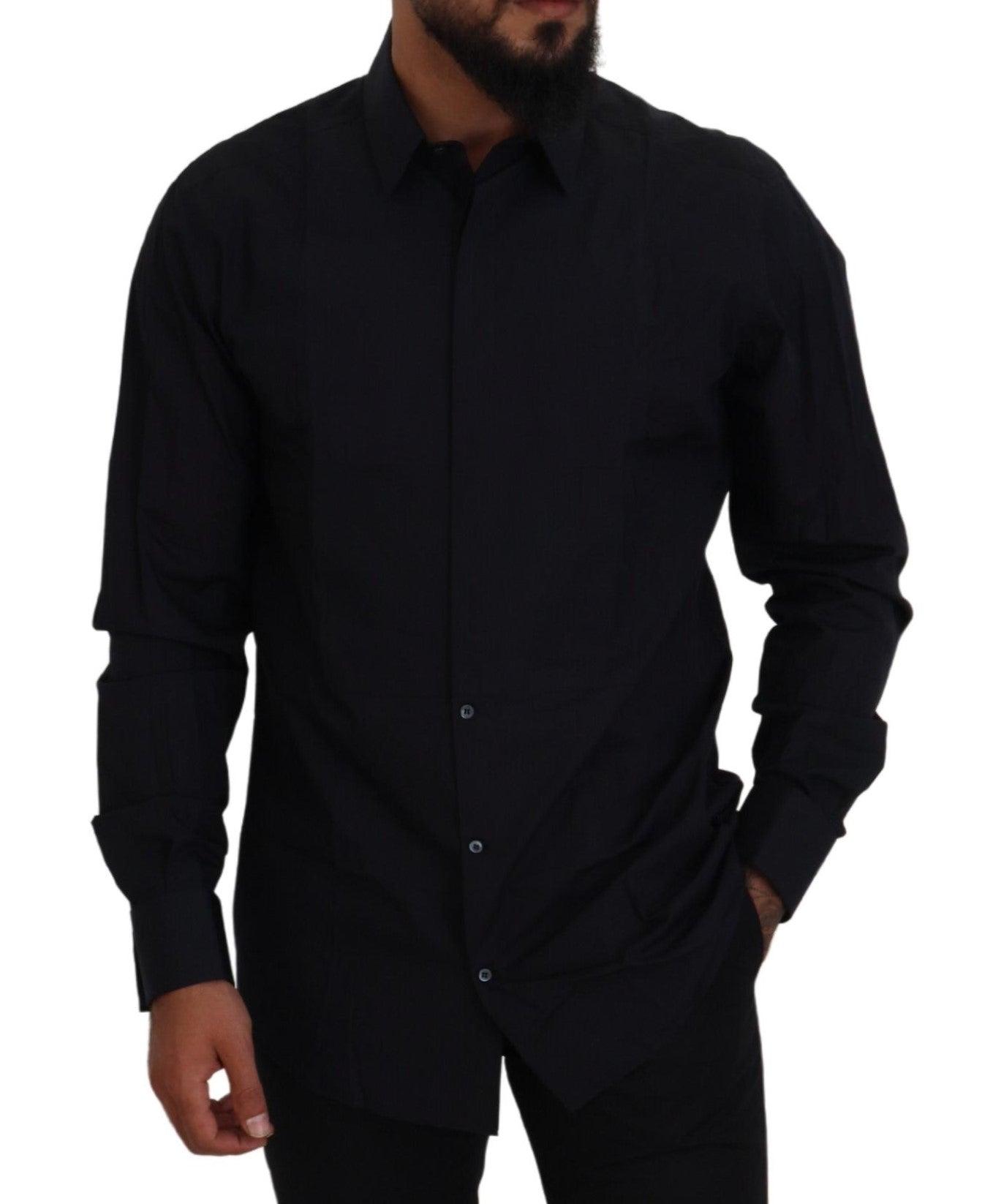 Dolce & Gabbana Dapper Slim Fit Formal Dress Shirt - Arichezz.store