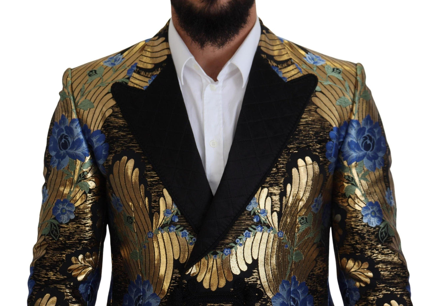 Dolce & Gabbana Elegant Floral Evening Party Blazer - Arichezz.store