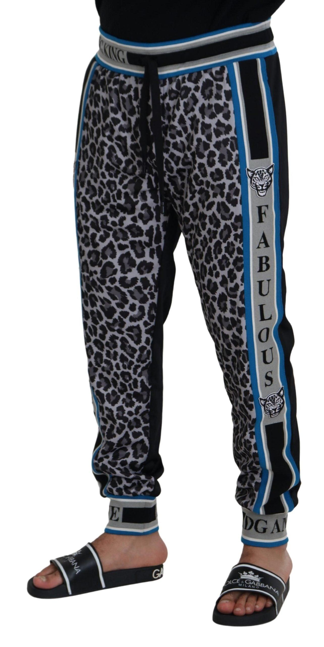 Dolce & Gabbana Chic Multicolor Jogger Pants - Arichezz.store