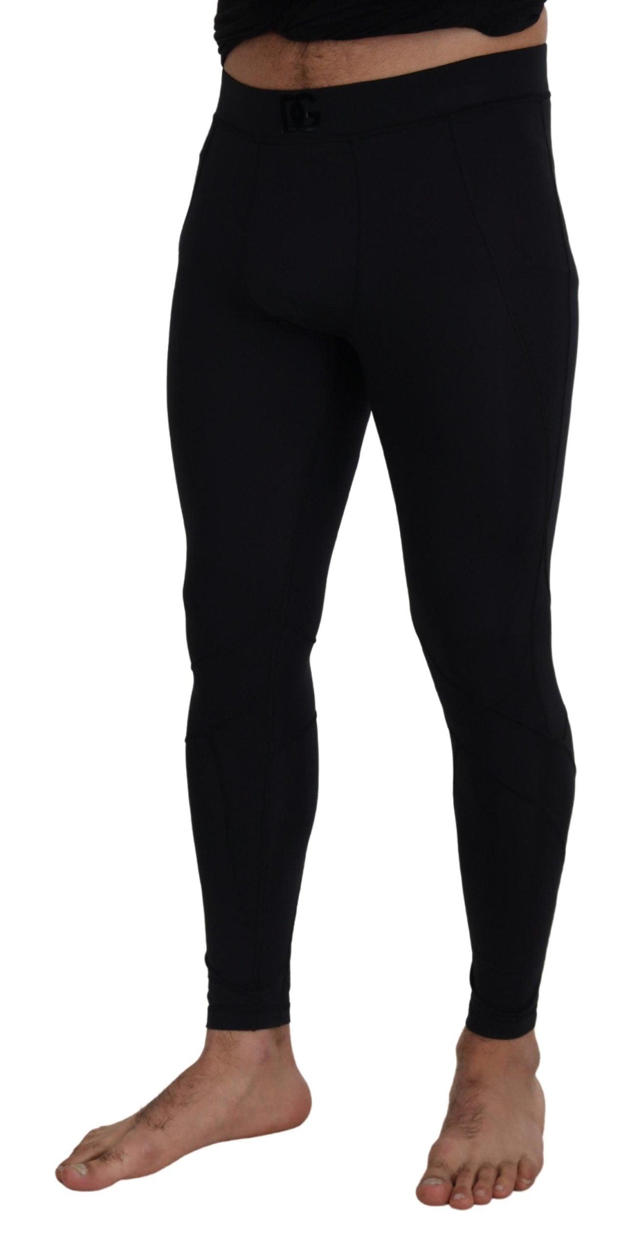 Dolce & Gabbana Sleek Black Designer Pants - Arichezz.store