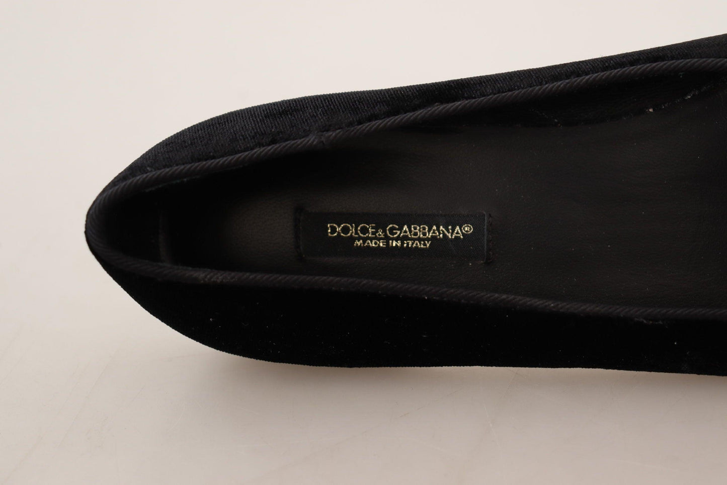 Dolce & Gabbana Elegant Patent Leather Flat Shoes - Arichezz.store