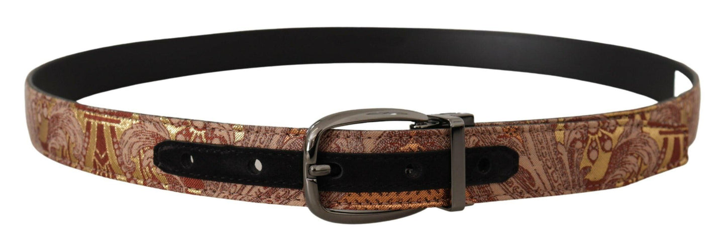 Dolce & Gabbana Multicolor Leather Signature Belt - Arichezz.store