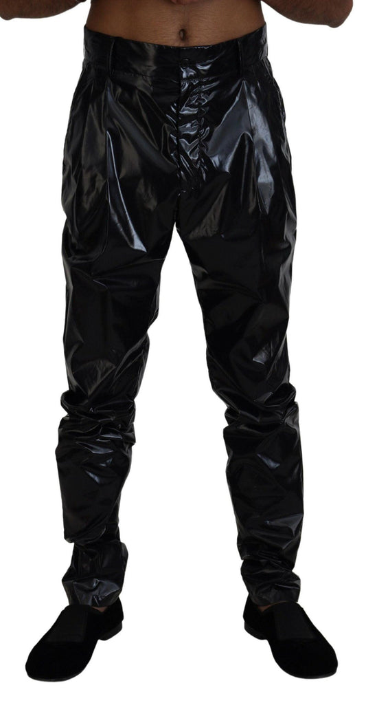 Dolce & Gabbana Sleek Italian Black MainLine Pants - Arichezz.store