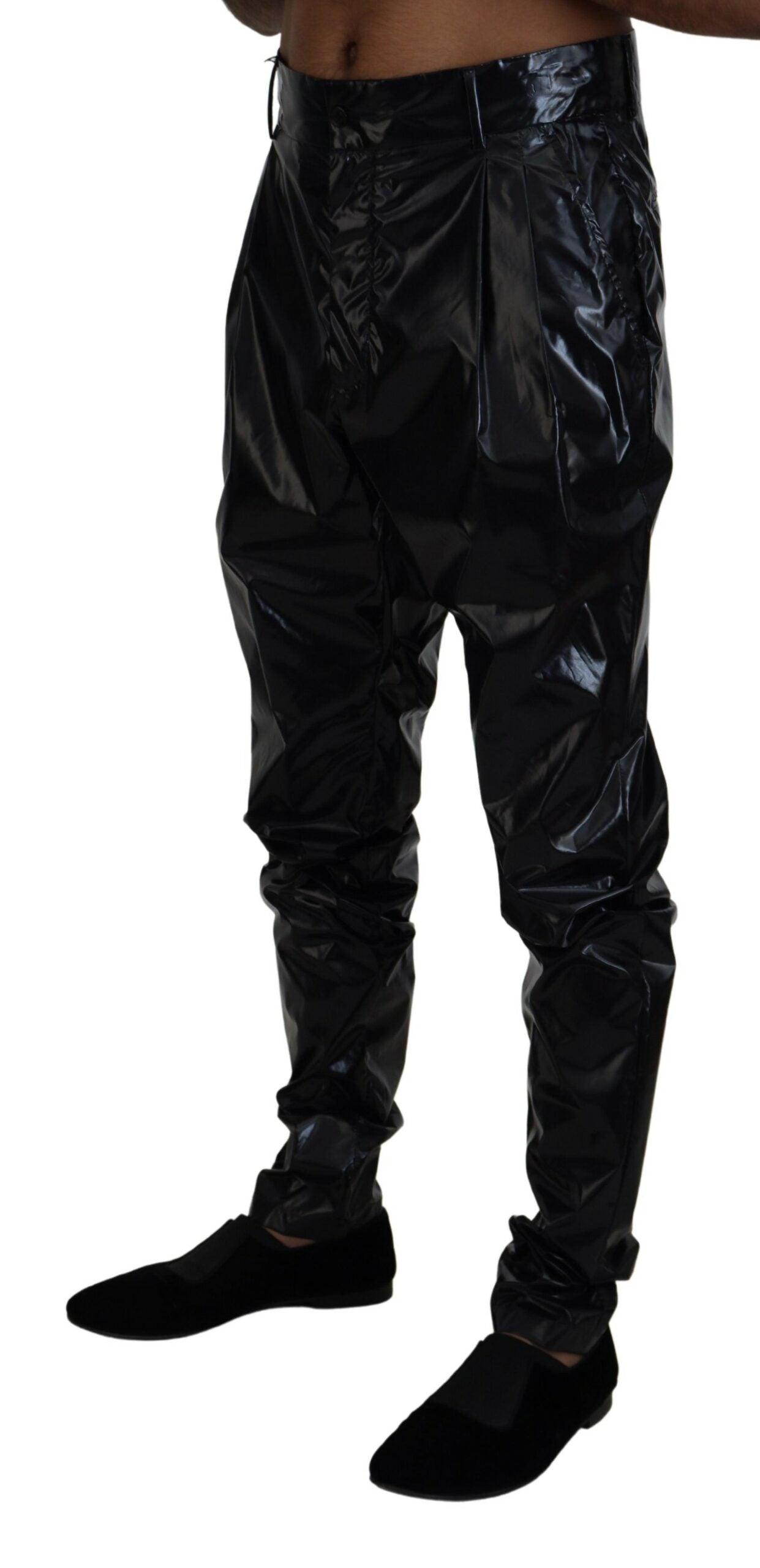 Dolce & Gabbana Sleek Italian Black MainLine Pants - Arichezz.store