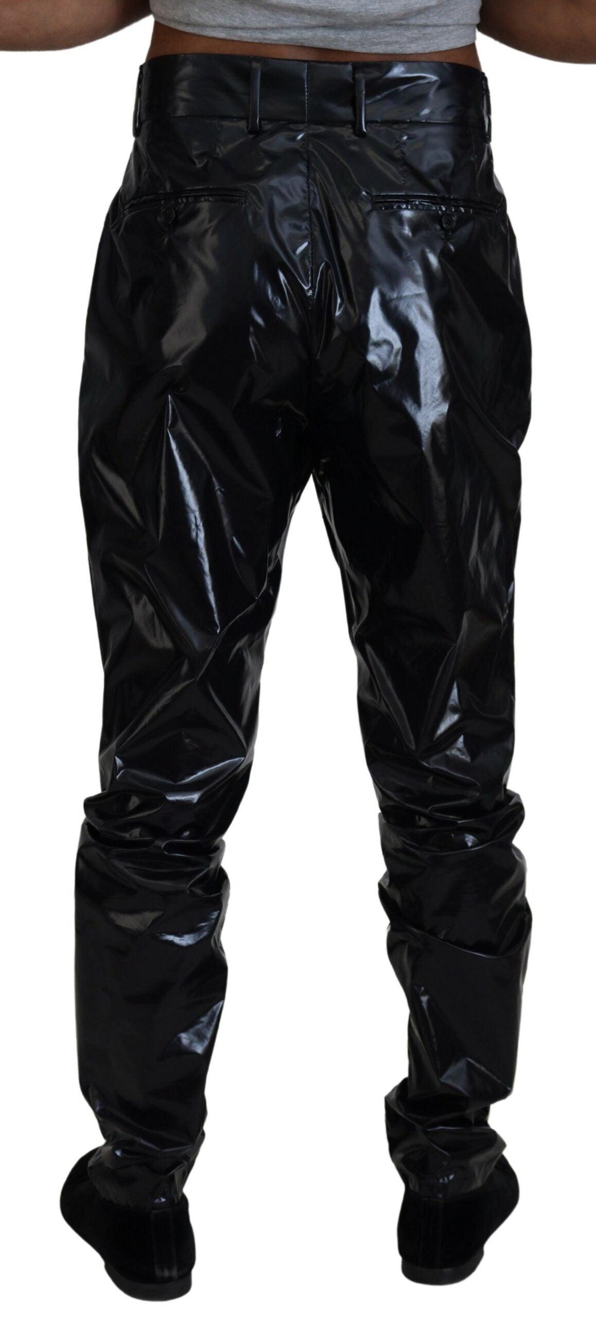 Dolce & Gabbana Sleek Italian Black MainLine Pants - Arichezz.store