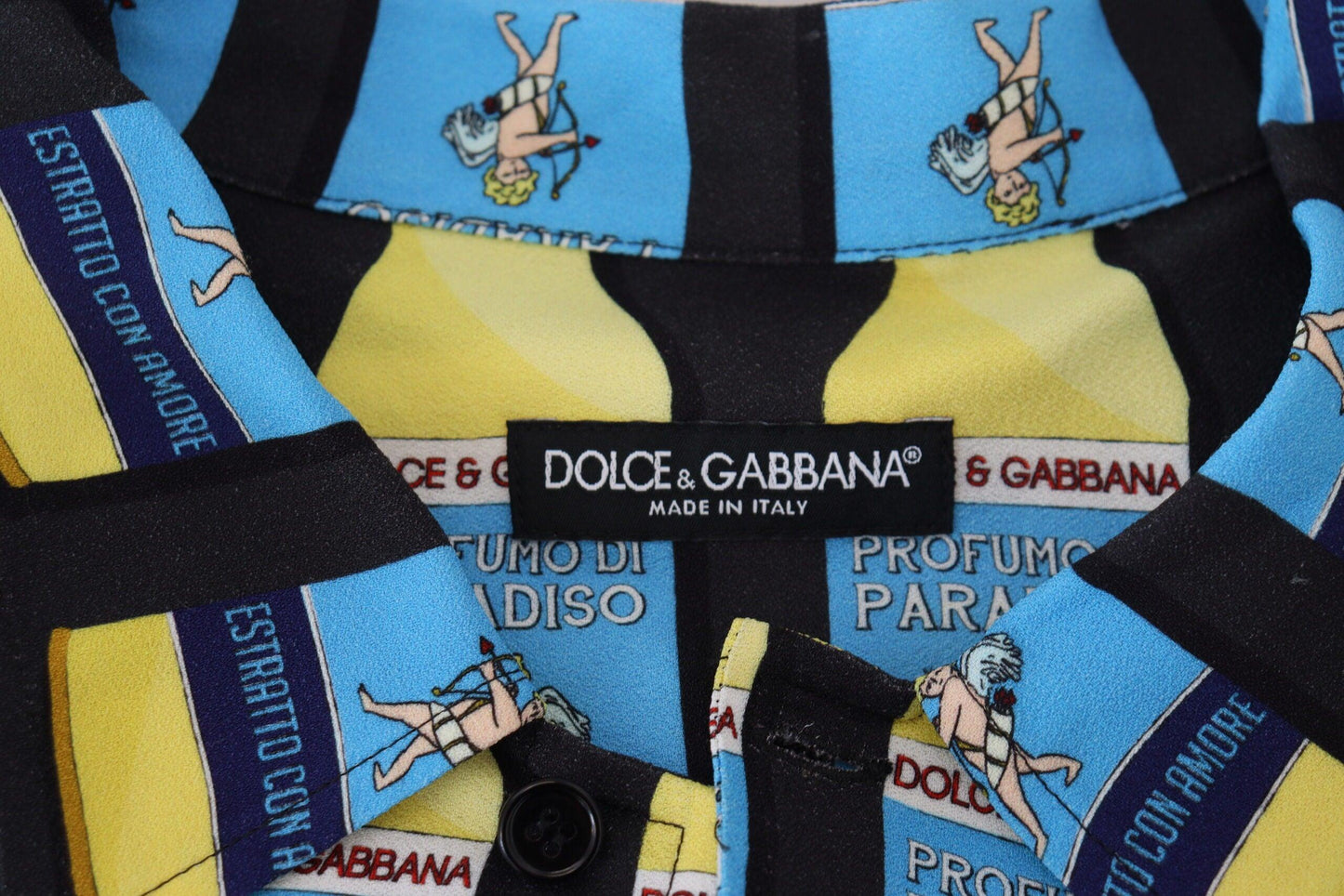 Dolce & Gabbana Elegant Multi Print Casual Shirt - Arichezz.store