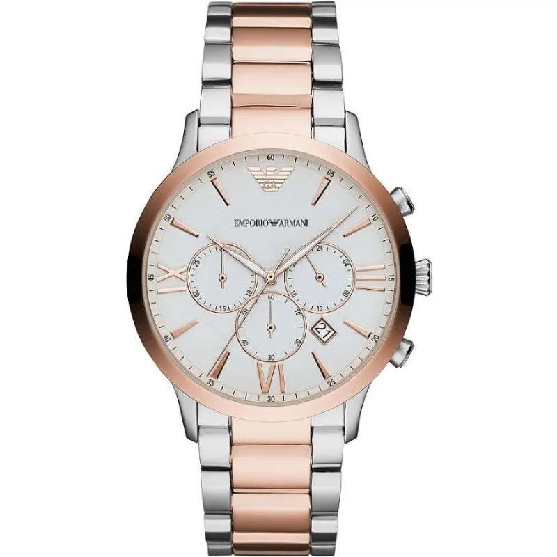 Emporio Armani Elegant Two-Tone Timepiece for Men - Arichezz.store