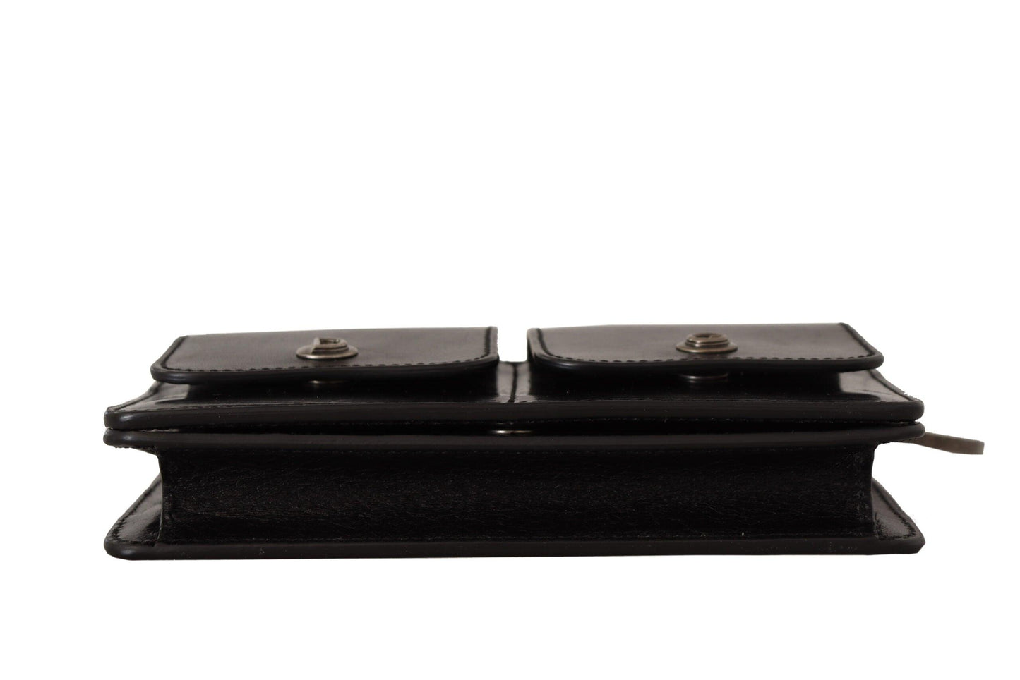 Dolce & Gabbana Elegant Mini Leather Wallet in Timeless Black - Arichezz.store