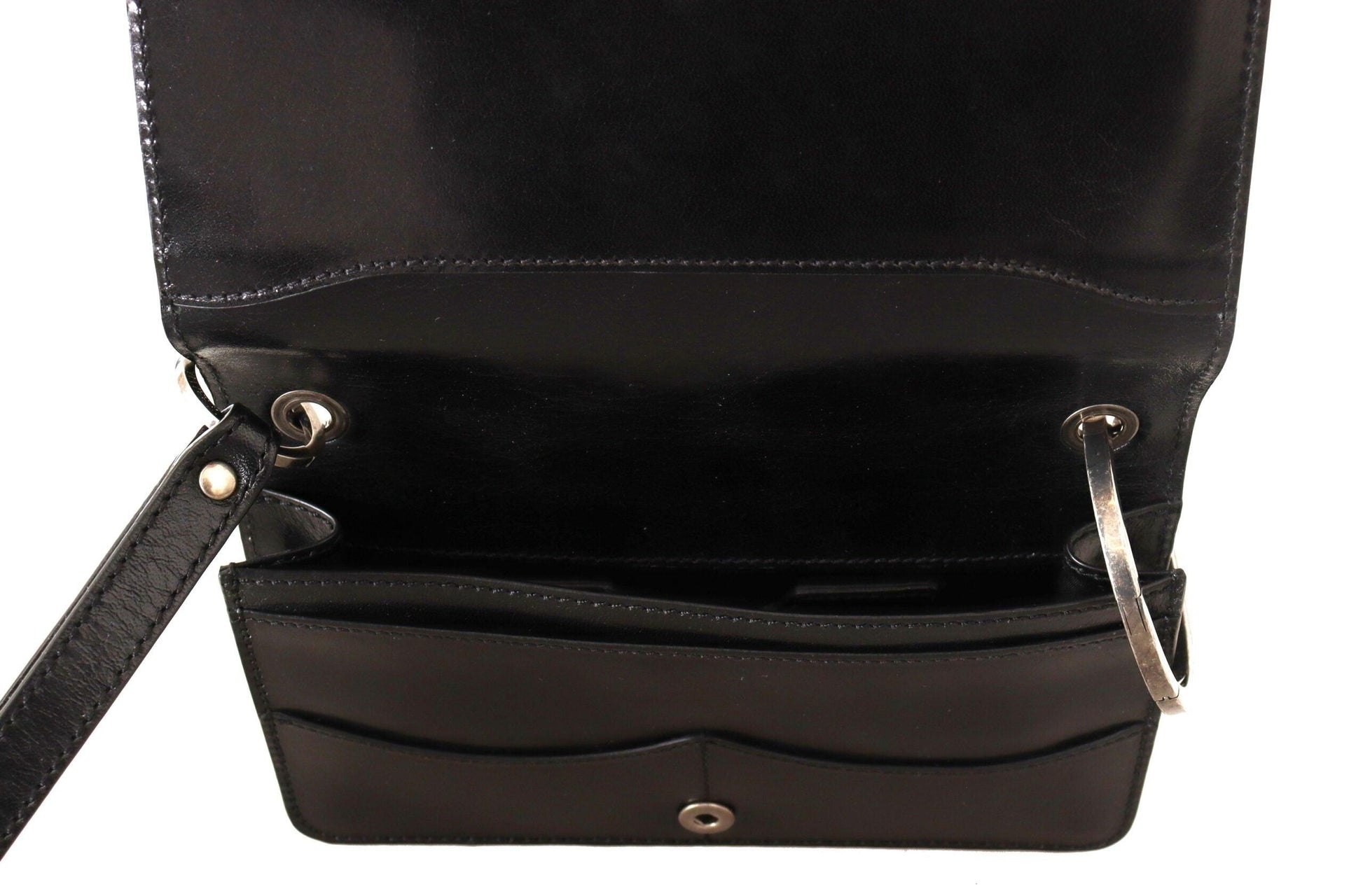 Dolce & Gabbana Elegant Mini Leather Wallet in Timeless Black - Arichezz.store