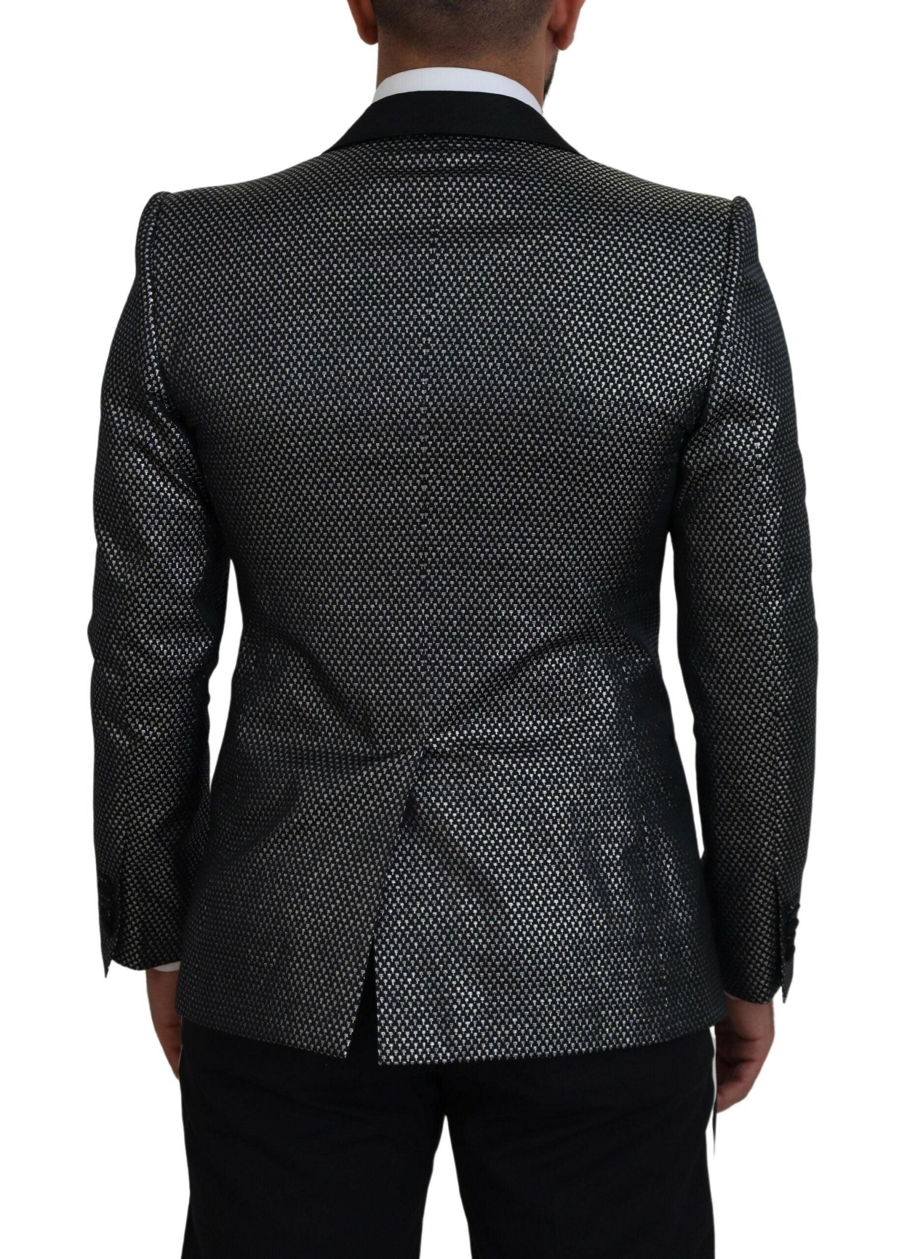 Dolce & Gabbana Elegant Jacquard Single Breasted Blazer - Arichezz.store