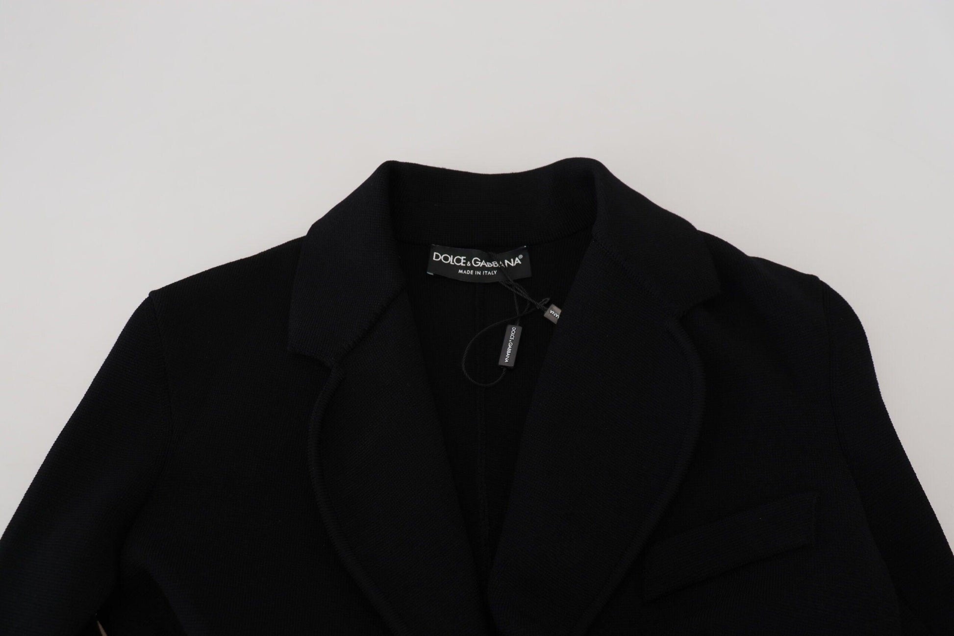 Dolce & Gabbana Elegant Black Long Sleeve Jacket - Arichezz.store