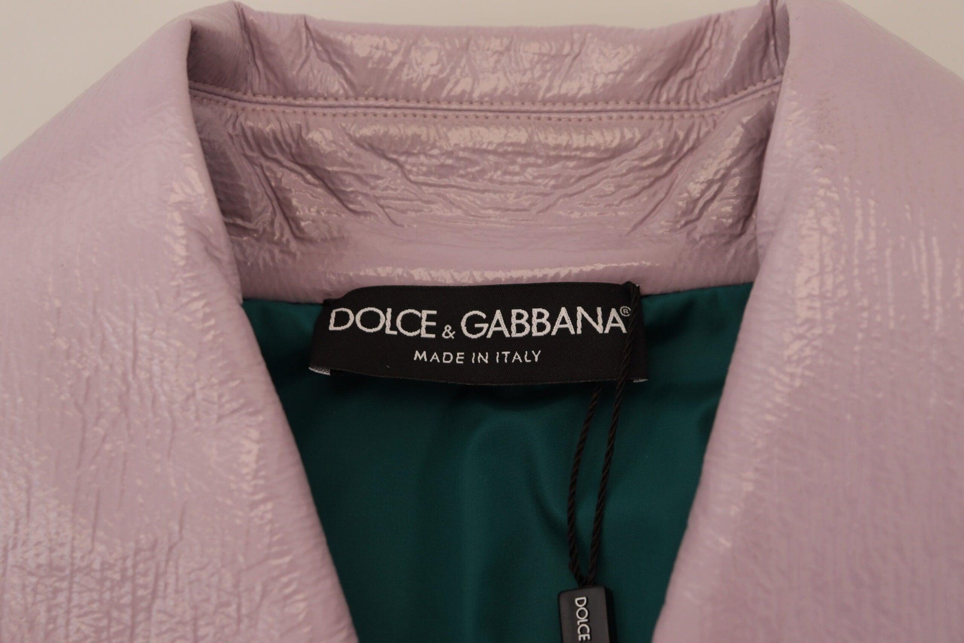 Dolce & Gabbana Chic Purple Cropped Jacket - Arichezz.store