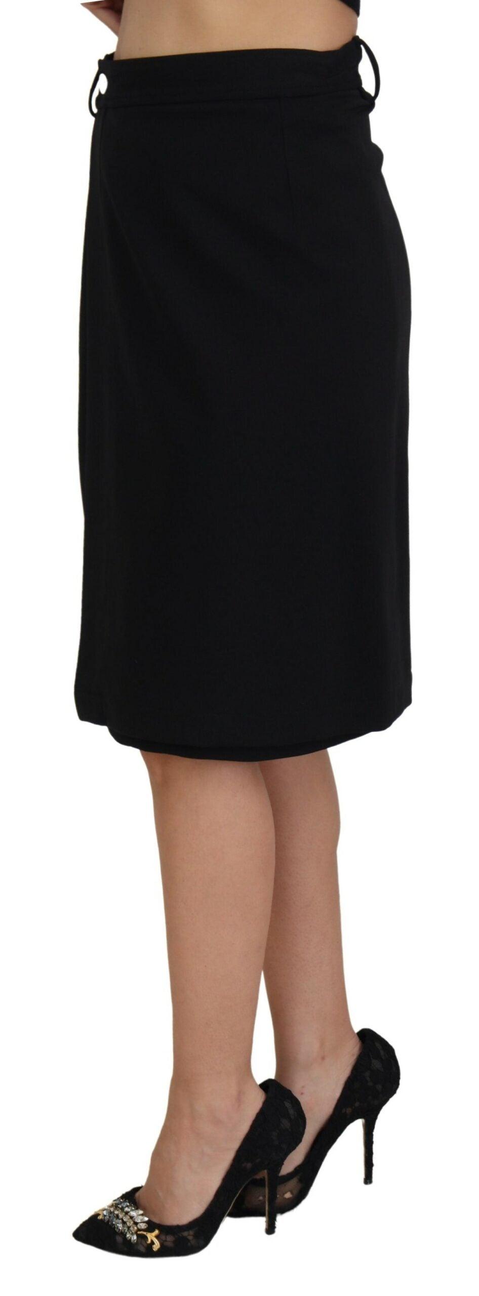 Dolce & Gabbana Elegant High Waist Pencil Skirt - Arichezz.store