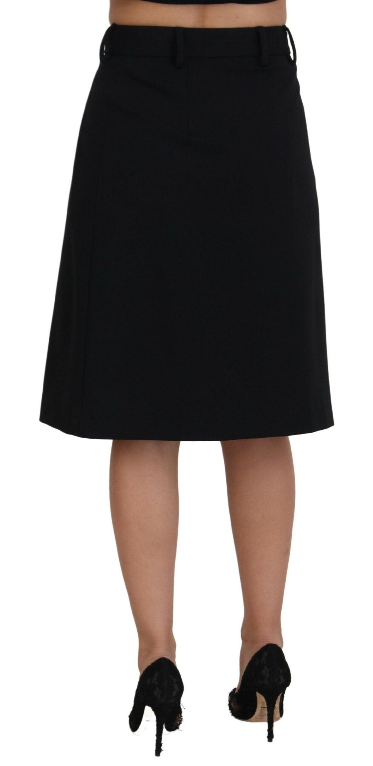 Dolce & Gabbana Elegant High Waist Pencil Skirt - Arichezz.store