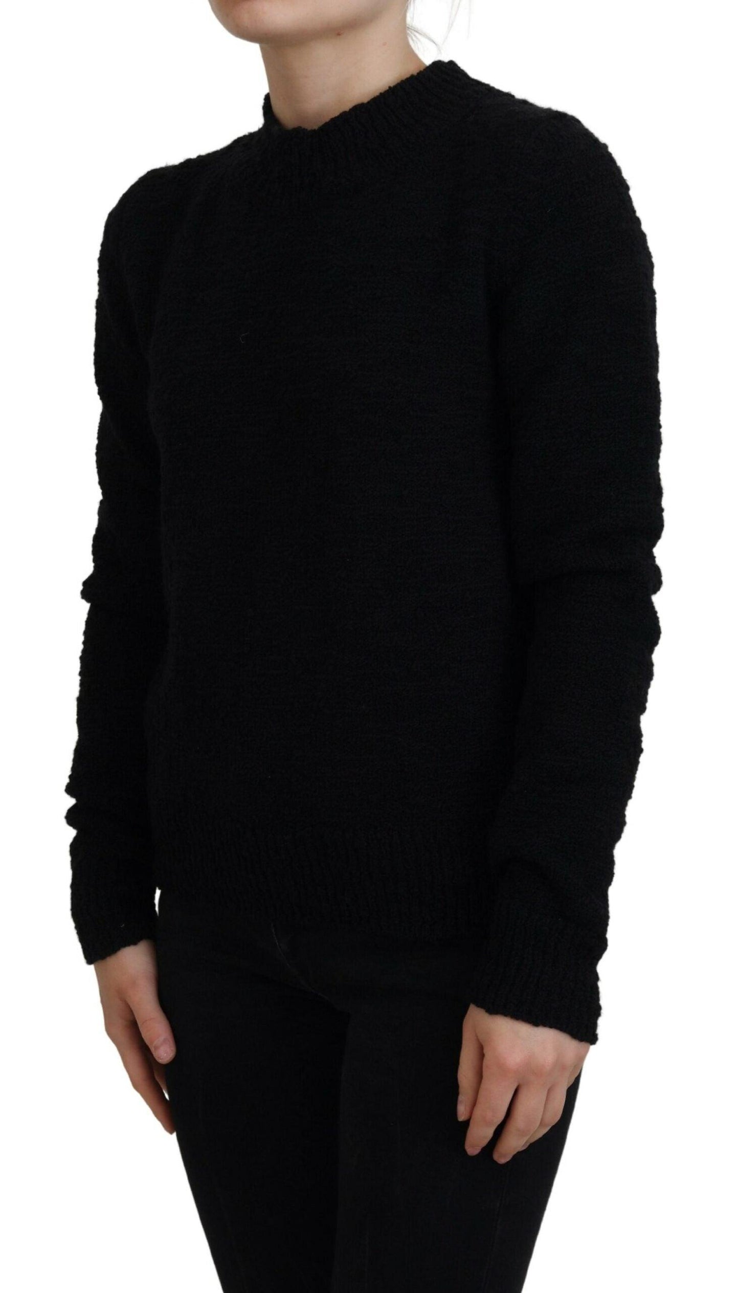 Dolce & Gabbana Elegant Virgin Wool Pullover Sweater - Arichezz.store