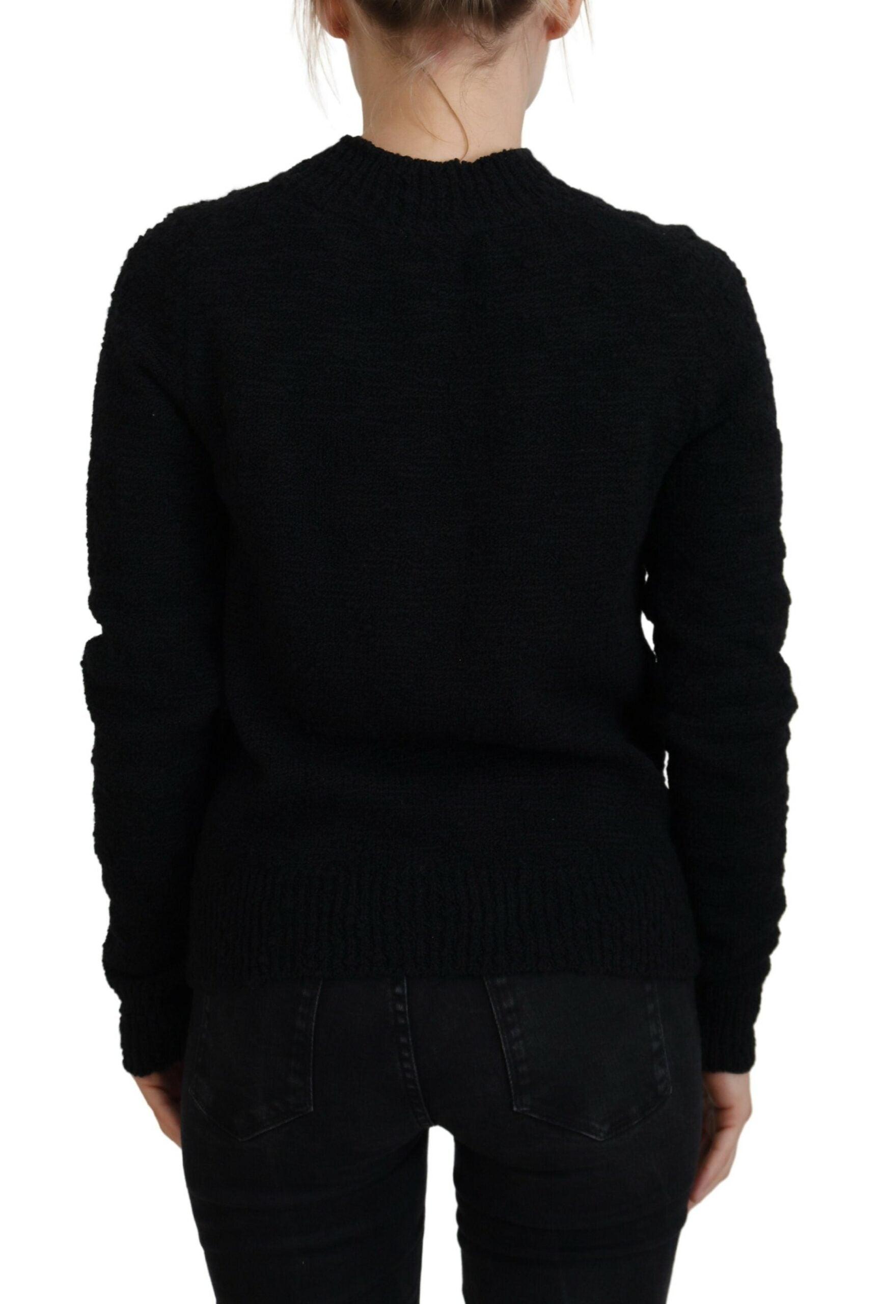 Dolce & Gabbana Elegant Virgin Wool Pullover Sweater - Arichezz.store