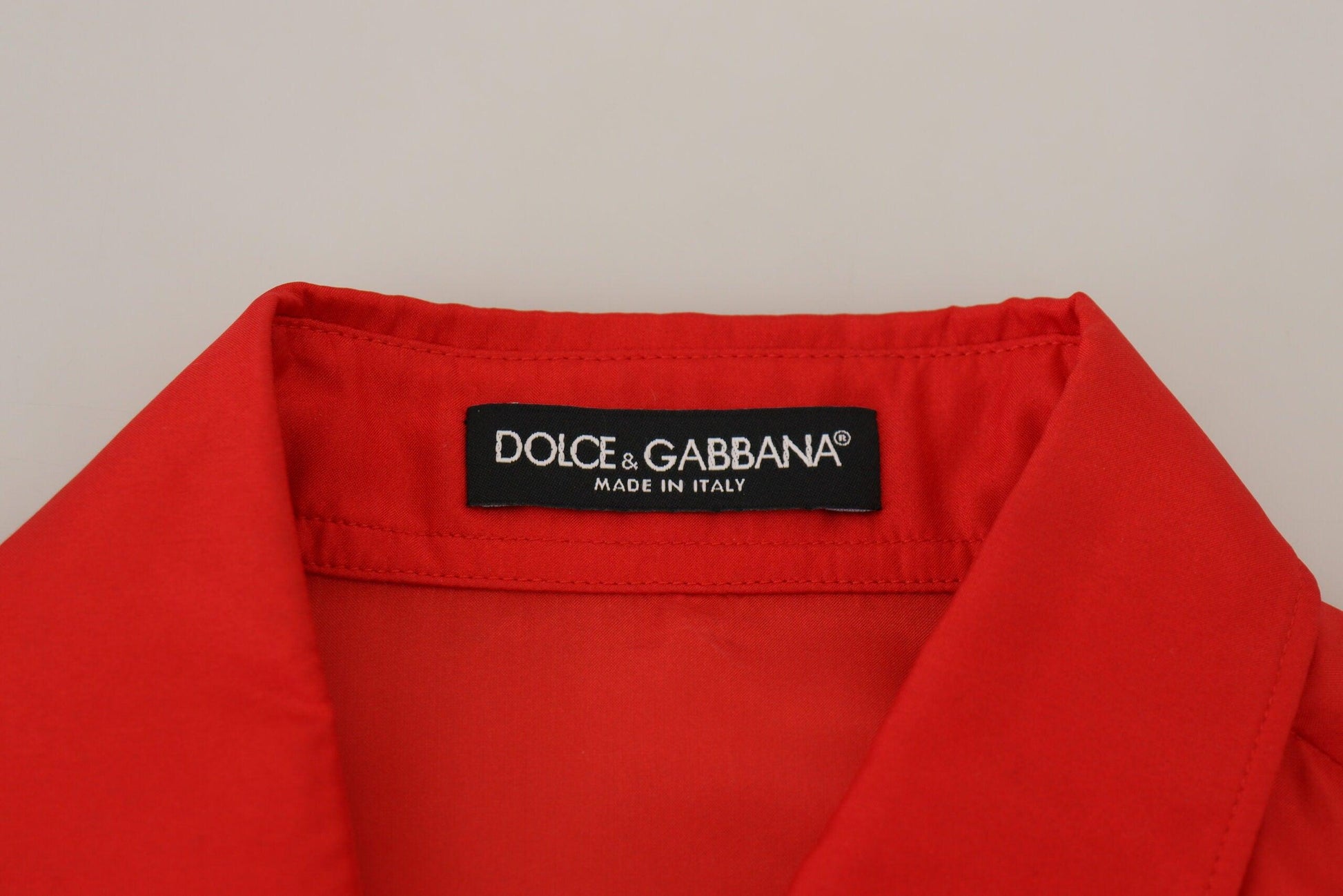 Dolce & Gabbana Elegant Silk Collared Long Sleeve Polo Top - Arichezz.store