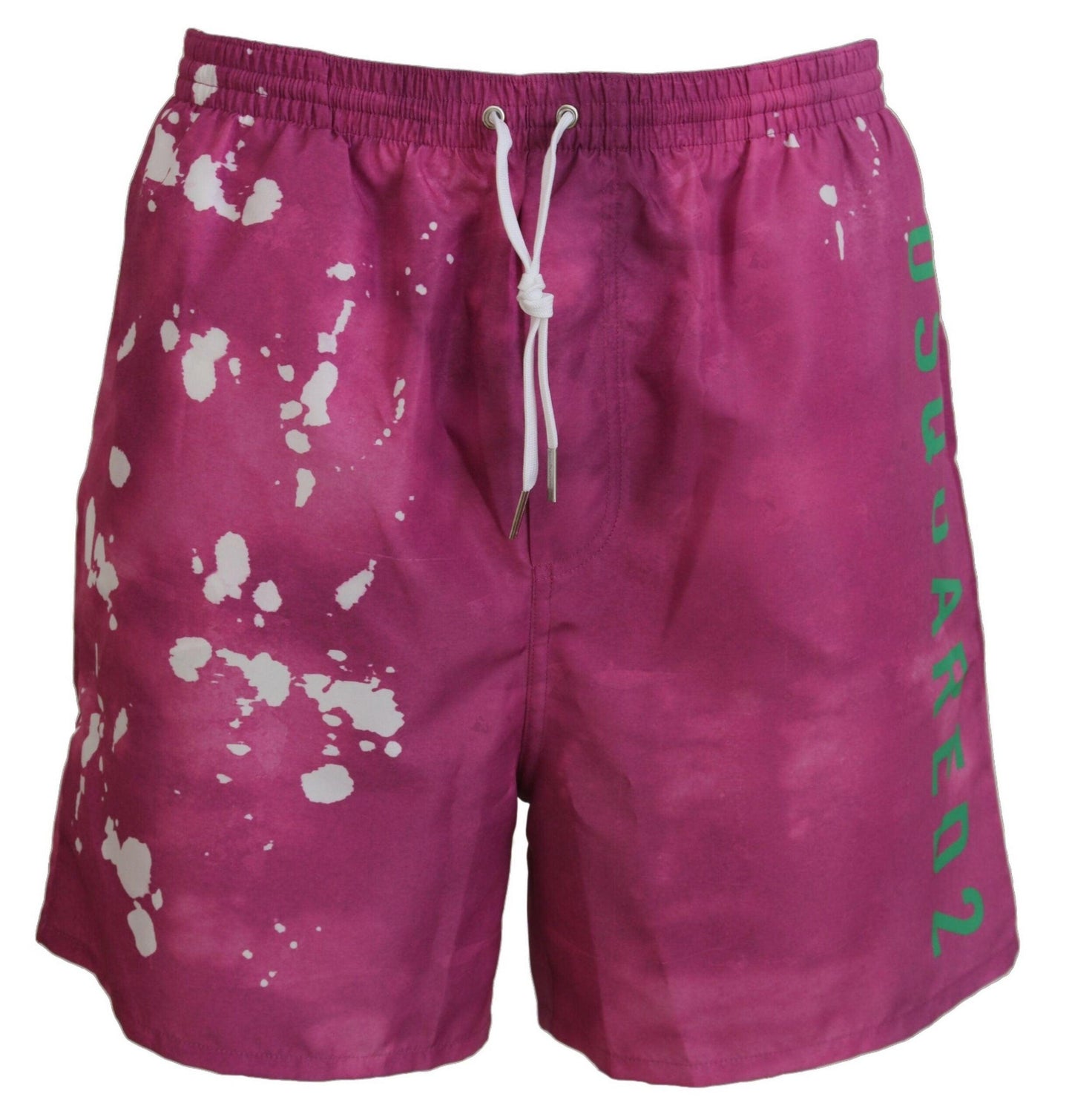 Dsquared² Pink Tie Dye Swim Shorts Boxer - Arichezz.store