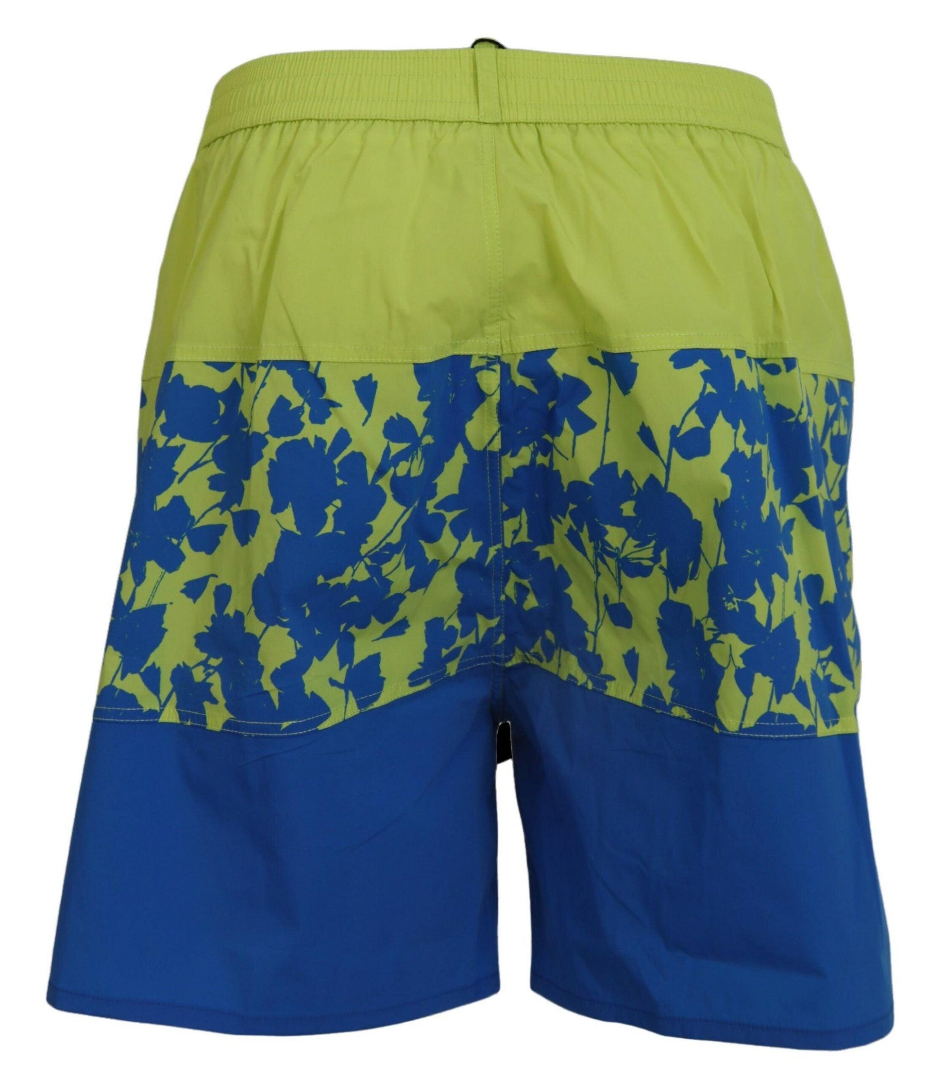 Dsquared² Exquisite Blue Green Swim Shorts Boxer - Arichezz.store