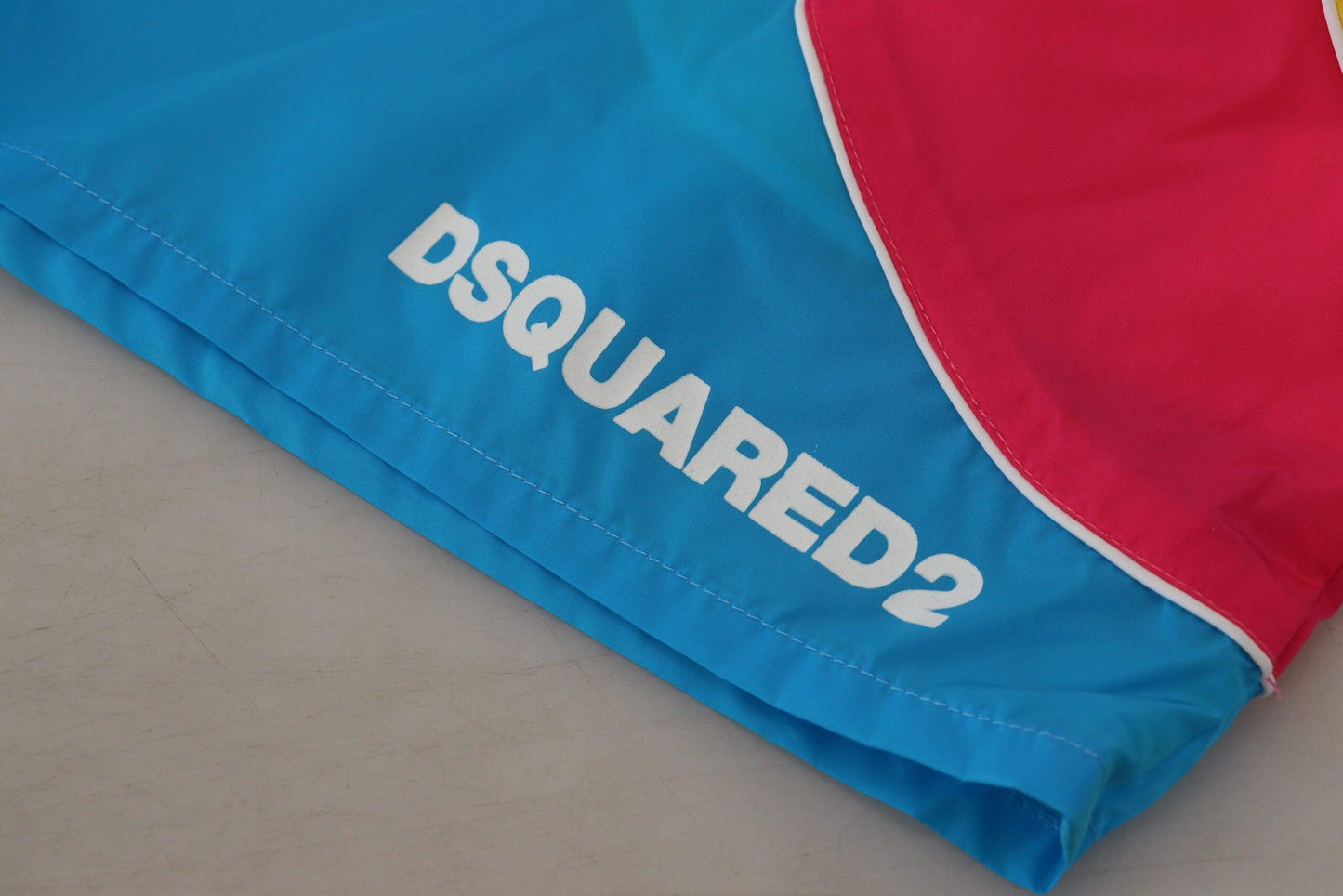 Dsquared² Exclusive Multicolor Swim Shorts Boxer - Arichezz.store