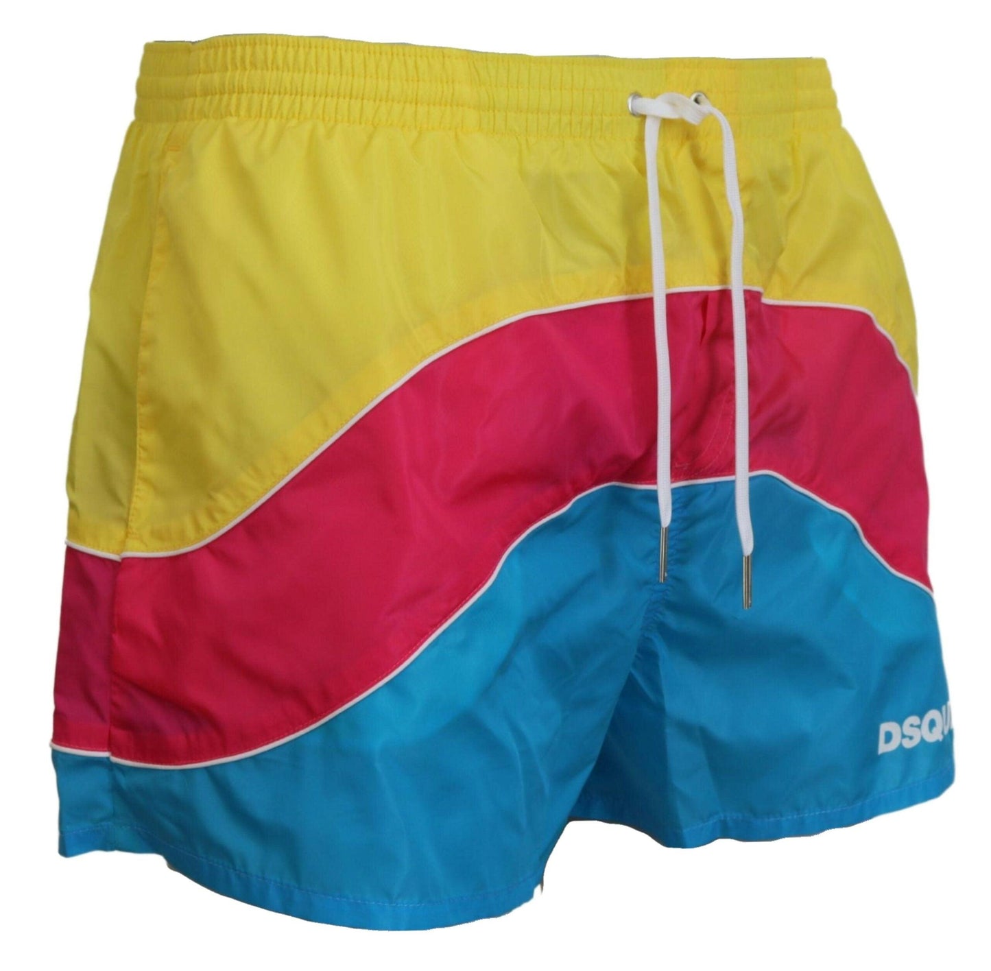 Dsquared² Exclusive Multicolor Swim Shorts Boxer - Arichezz.store