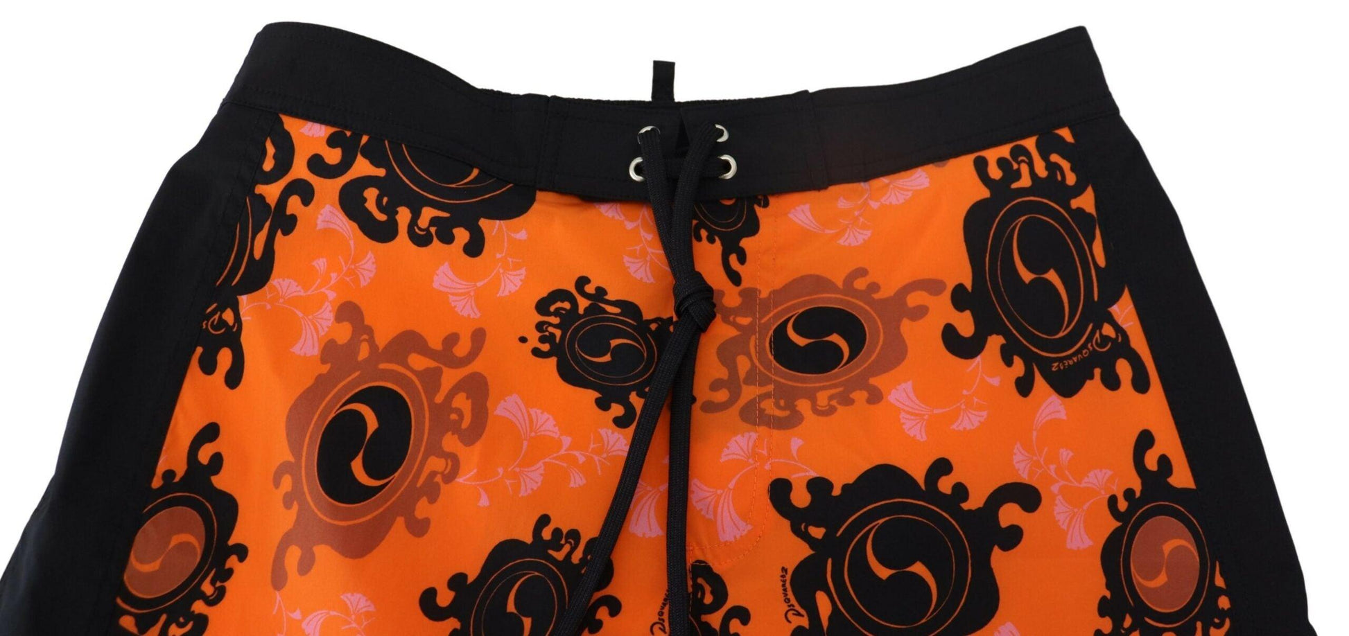 Dsquared² Chic Orange Swim Shorts Boxer for Men - Arichezz.store