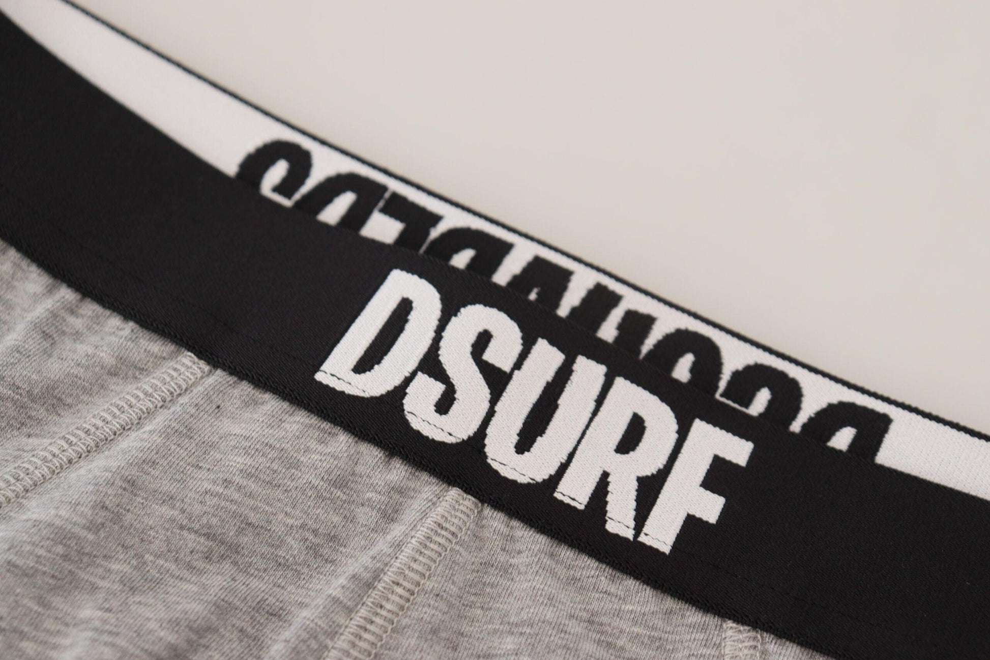 Dsquared² Elegant Gray Cotton Stretch Briefs - Arichezz.store