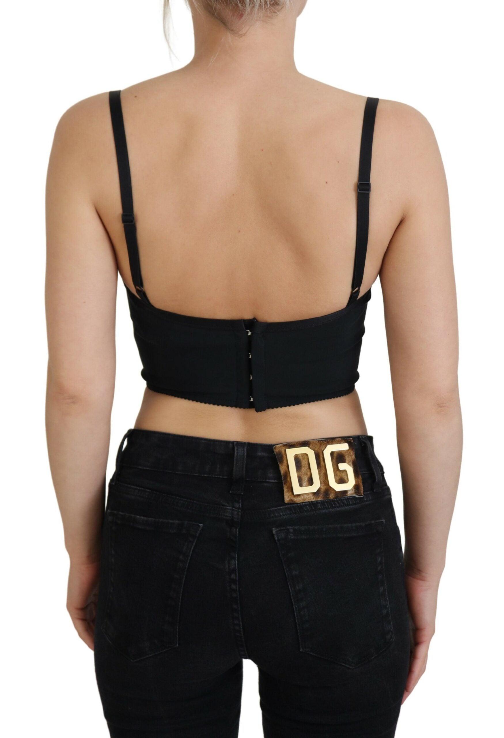 Dolce & Gabbana Leopard Print Bustier Corset Top - Arichezz.store