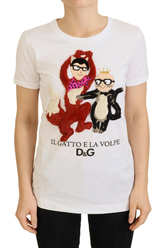 Dolce & Gabbana Iconic Prints Designer Cotton Tee - Arichezz.store