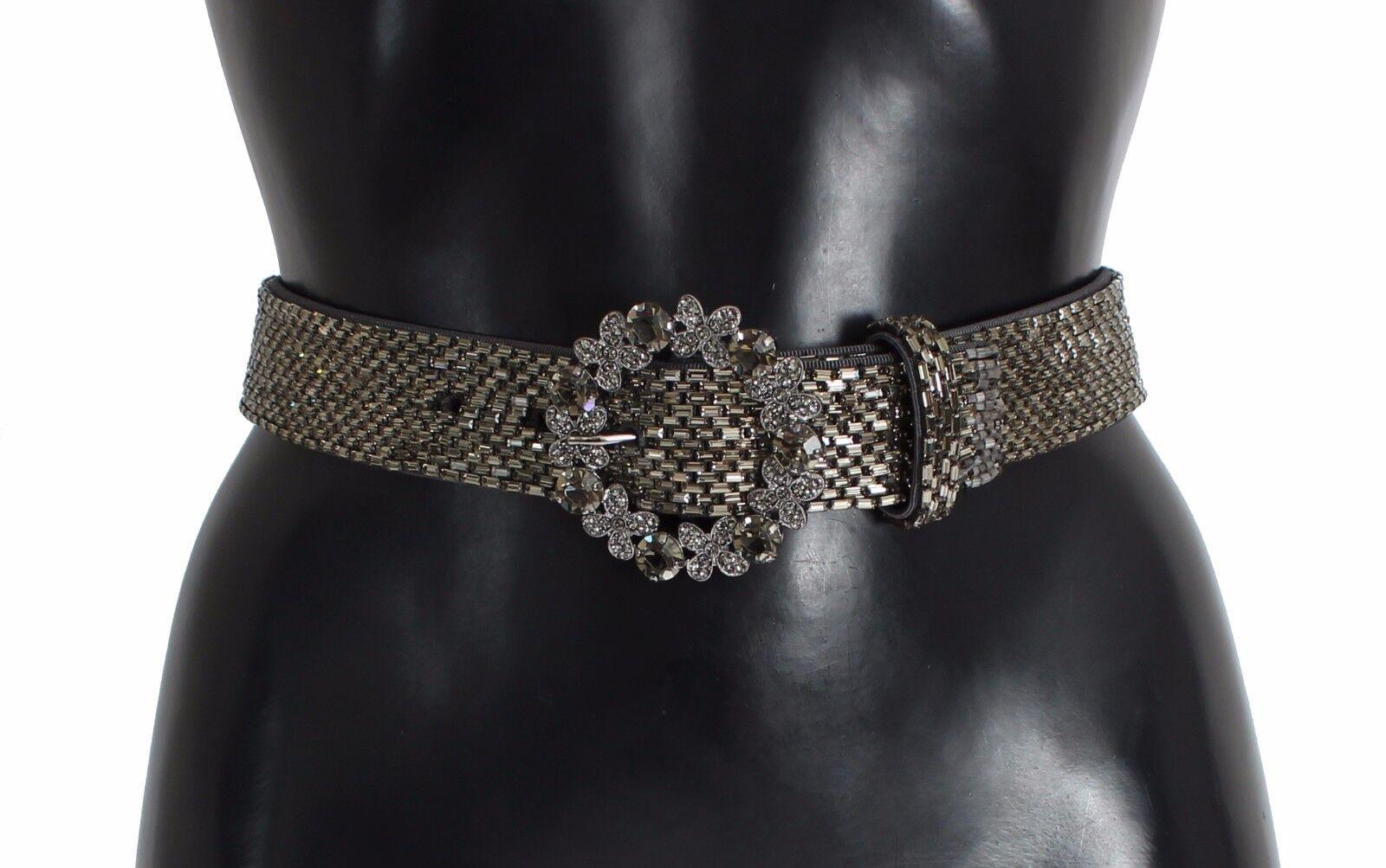 Dolce & Gabbana Swarovski Crystal Sequined Waist Belt - Arichezz.store