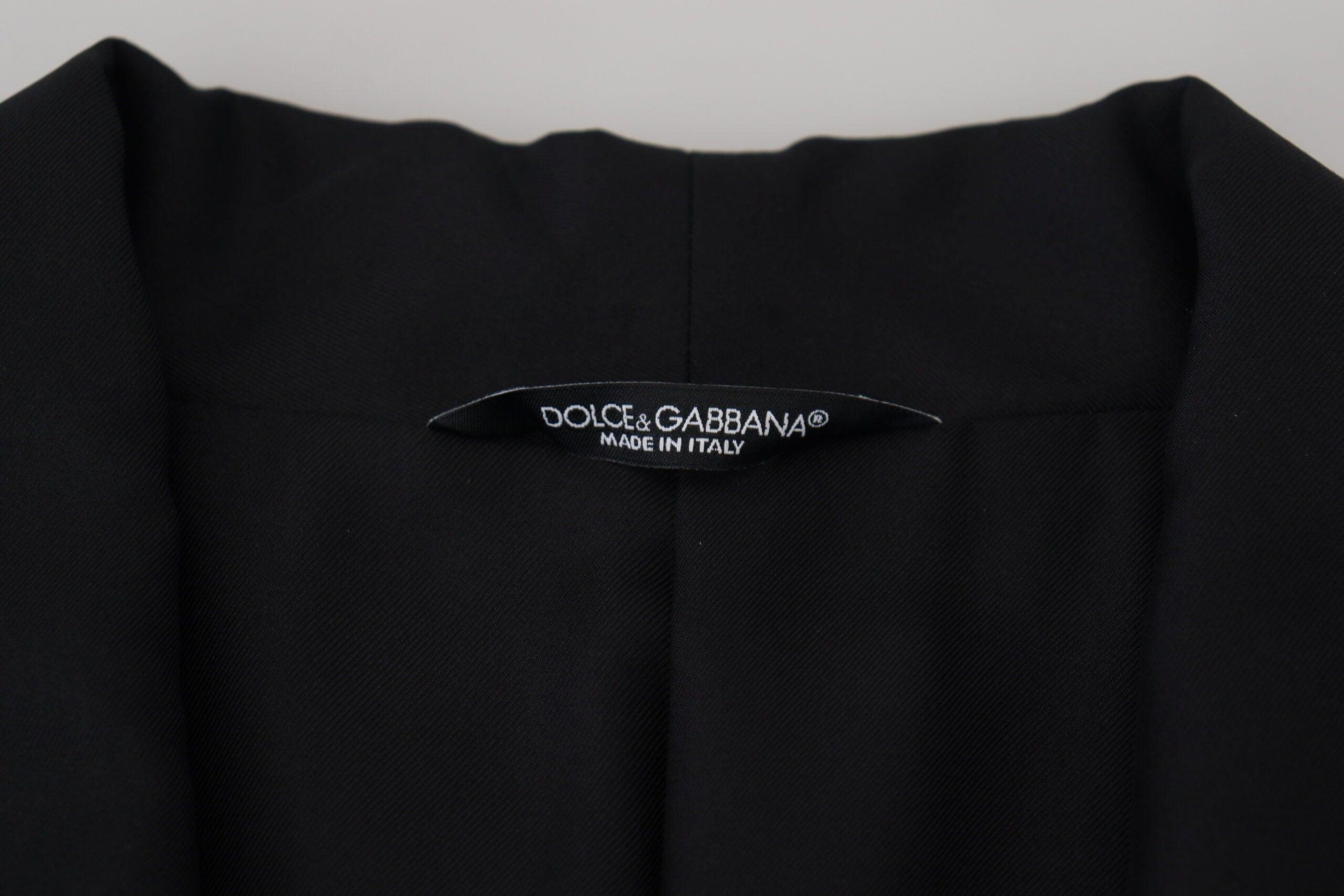 Dolce & Gabbana Elegant Silk-Lined Robe Jacket - Arichezz.store