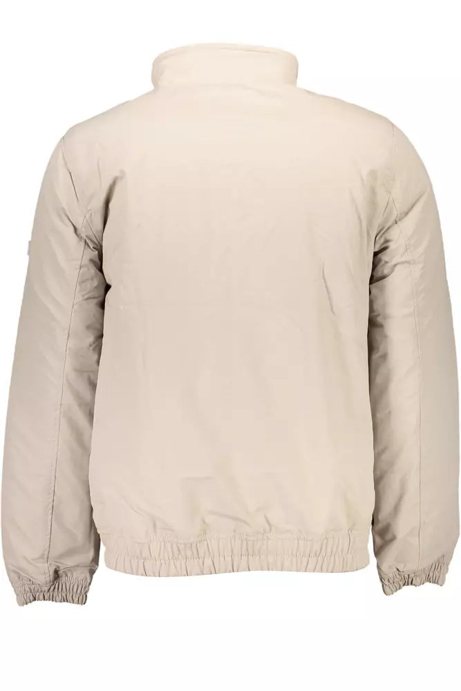 Tommy Hilfiger Beige Polyamide Men Jacket - Arichezz.store