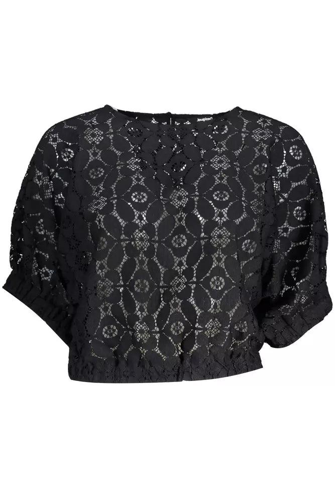 Desigual Black Polyester Women Blouse - Arichezz.store