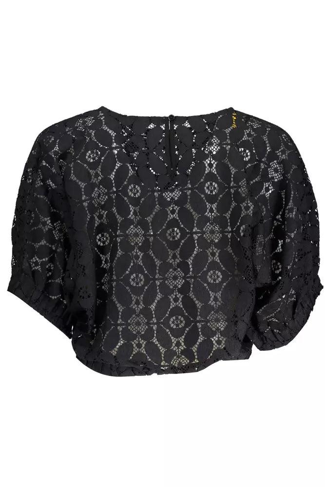 Desigual Black Polyester Women Blouse - Arichezz.store