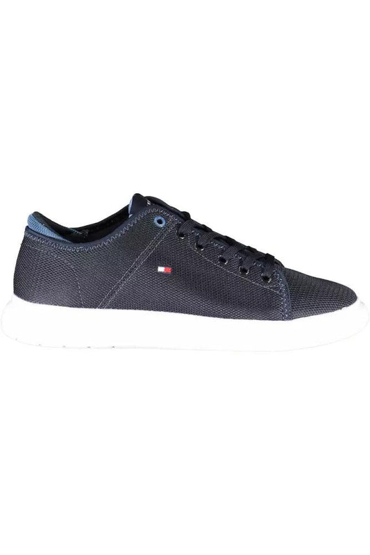 Tommy Hilfiger Blue Polyester Men's Sneakers - Arichezz.store