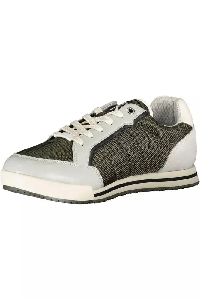 Calvin Klein Green Polyester Men Sneaker - Arichezz.store