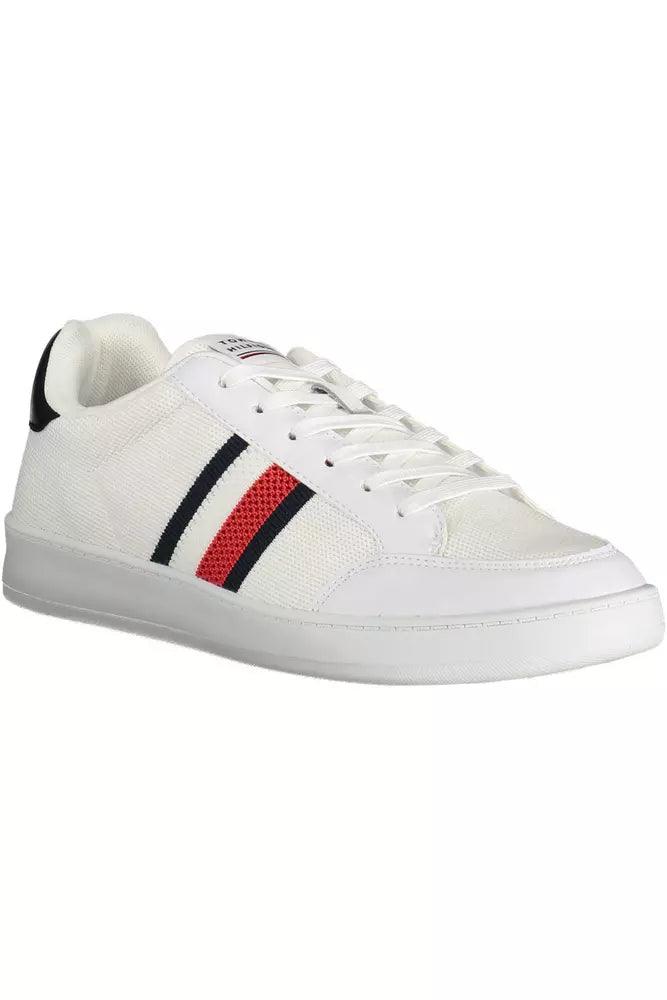 Tommy Hilfiger Eco-Conscious White Sneakers for Men - Arichezz.store