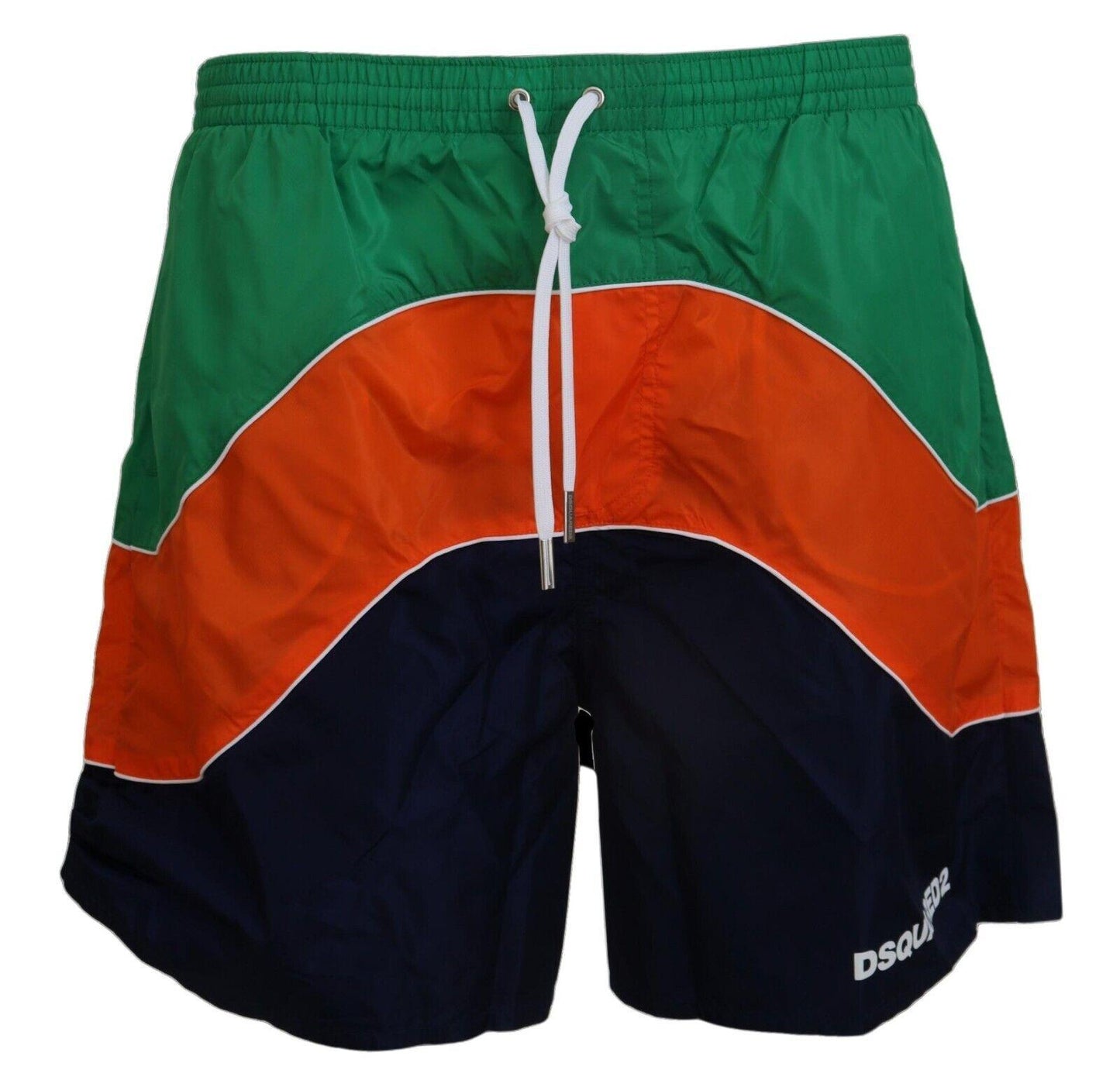 Dsquared² Multicolor Printed Swimshorts Boxer - Arichezz.store