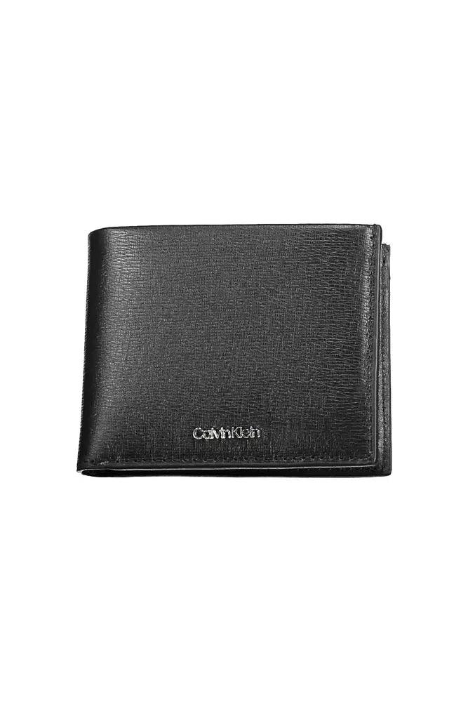 Calvin Klein Black Polyester Men Wallet - Arichezz.store