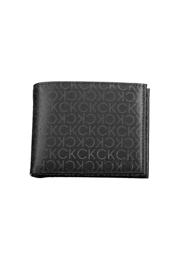 Calvin Klein Black Polyester Men Wallet - Arichezz.store