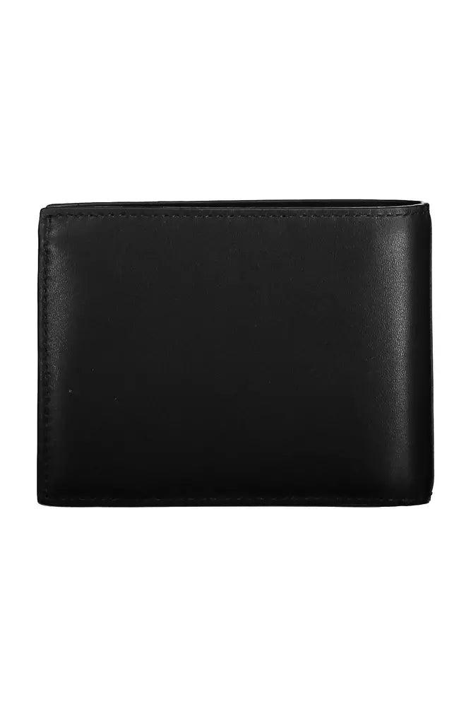 Calvin Klein Black Leather Men Wallet - Arichezz.store