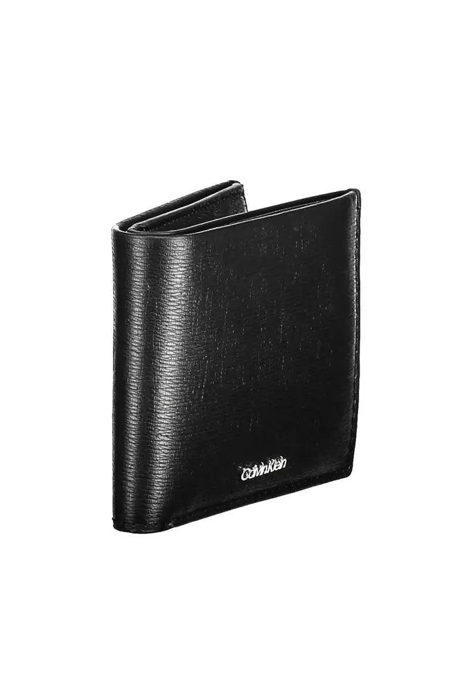 Calvin Klein Black Polyester Men Wallet - Arichezz.store